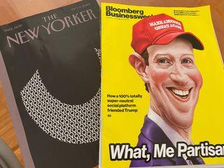 New Yorker and Bloomberg