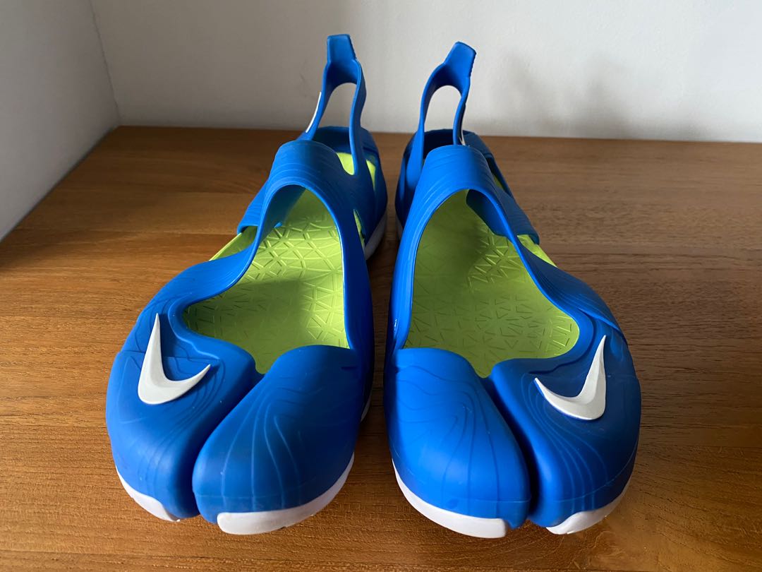 NIKE Free Rift Sandals US10 Blue Water Shoes TABI JP Men s