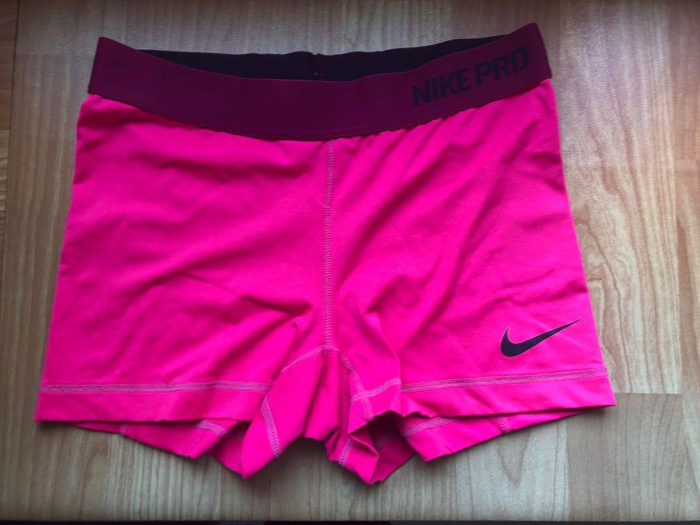purple nike running shorts