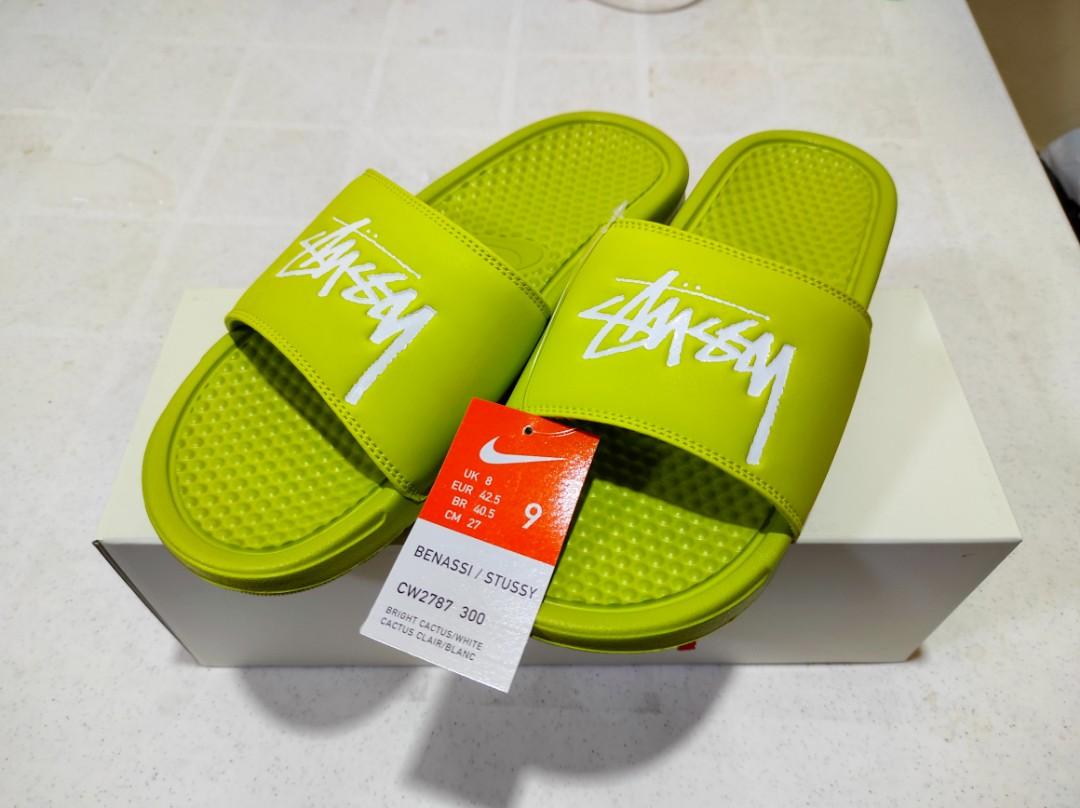 nike stussy benassi slides price