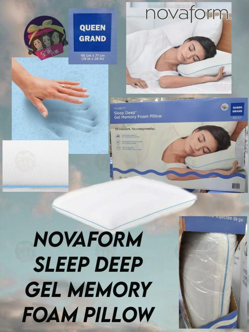 Novaform sleep clearance deep pillow