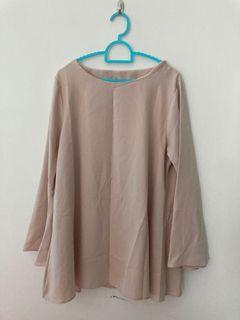 Nude Blouse