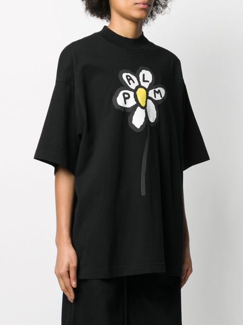 Palm angels t shirt flower Clearance