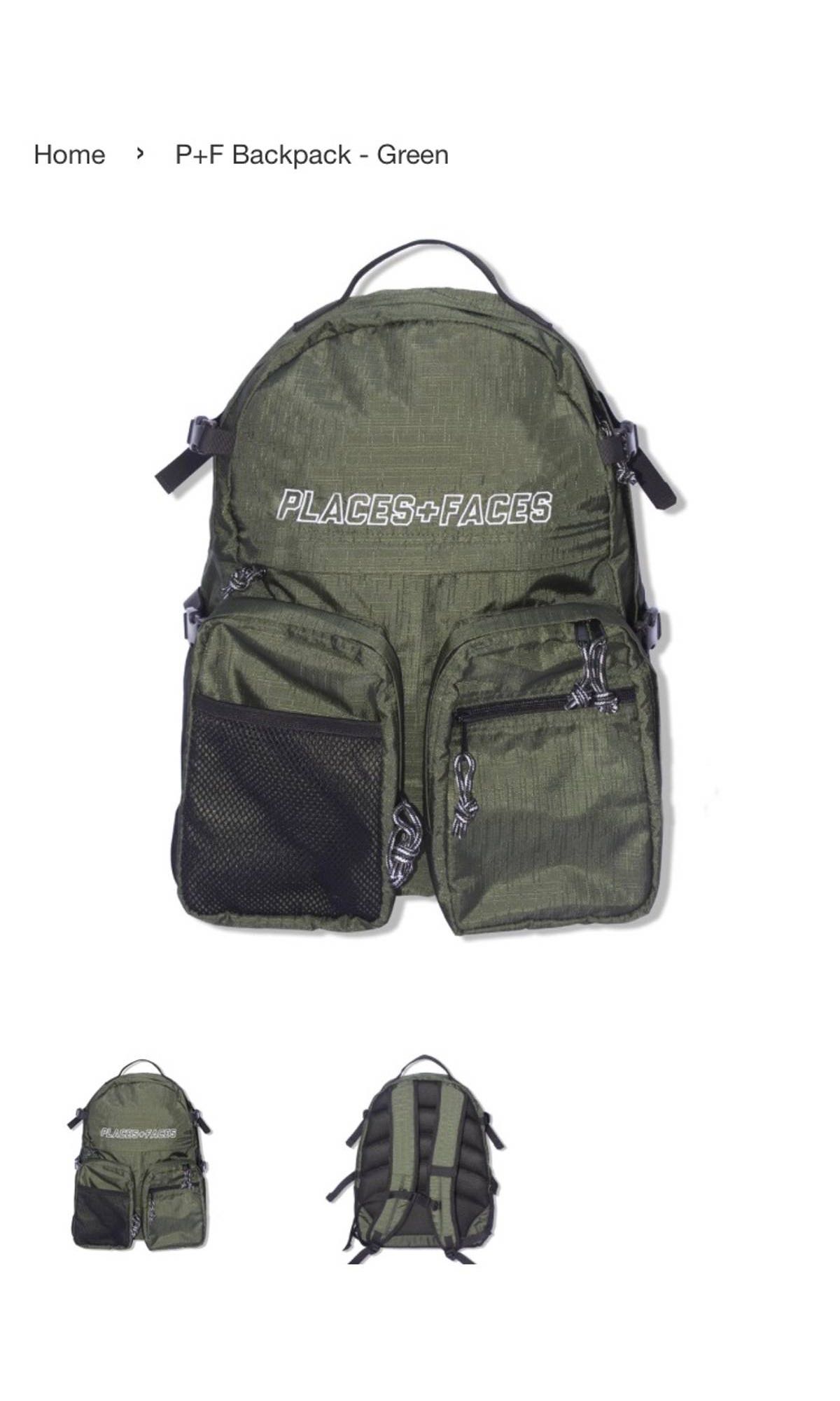 Places and cheap faces backpack