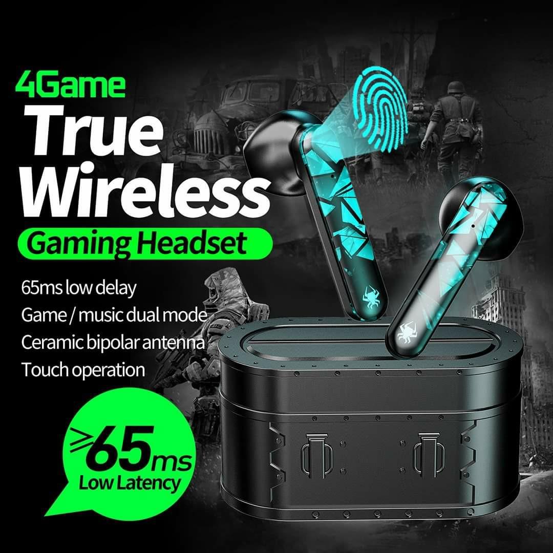 Plextone 4Game True Wireless Gaming Earbuds Low Latency Dual Mode
