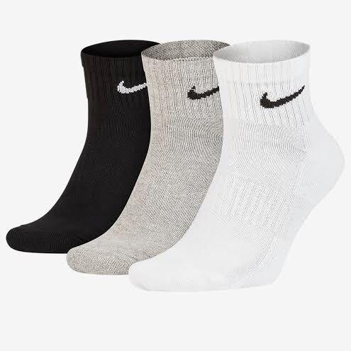 nike everyday cushion quarter sock