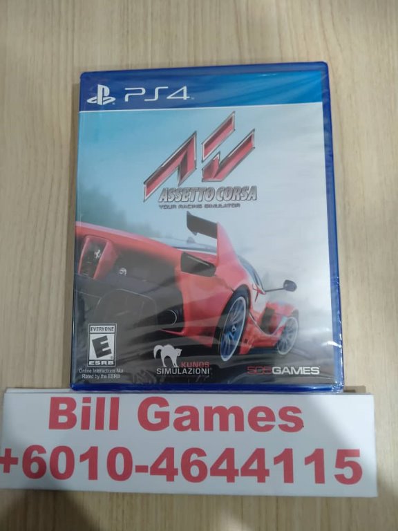 PS4 ASSETTO CORSA YOUR RACING SIMULATOR, Video Gaming, Video Games,  PlayStation on Carousell