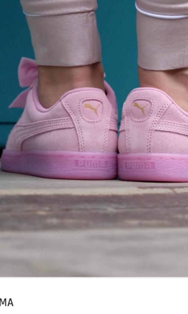 Puma Suede Heart Reset Pink