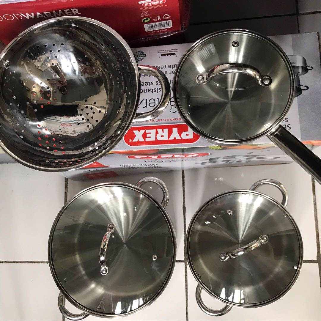 Pyrex Cookware (Set of 7), Furniture & Home Living, Kitchenware