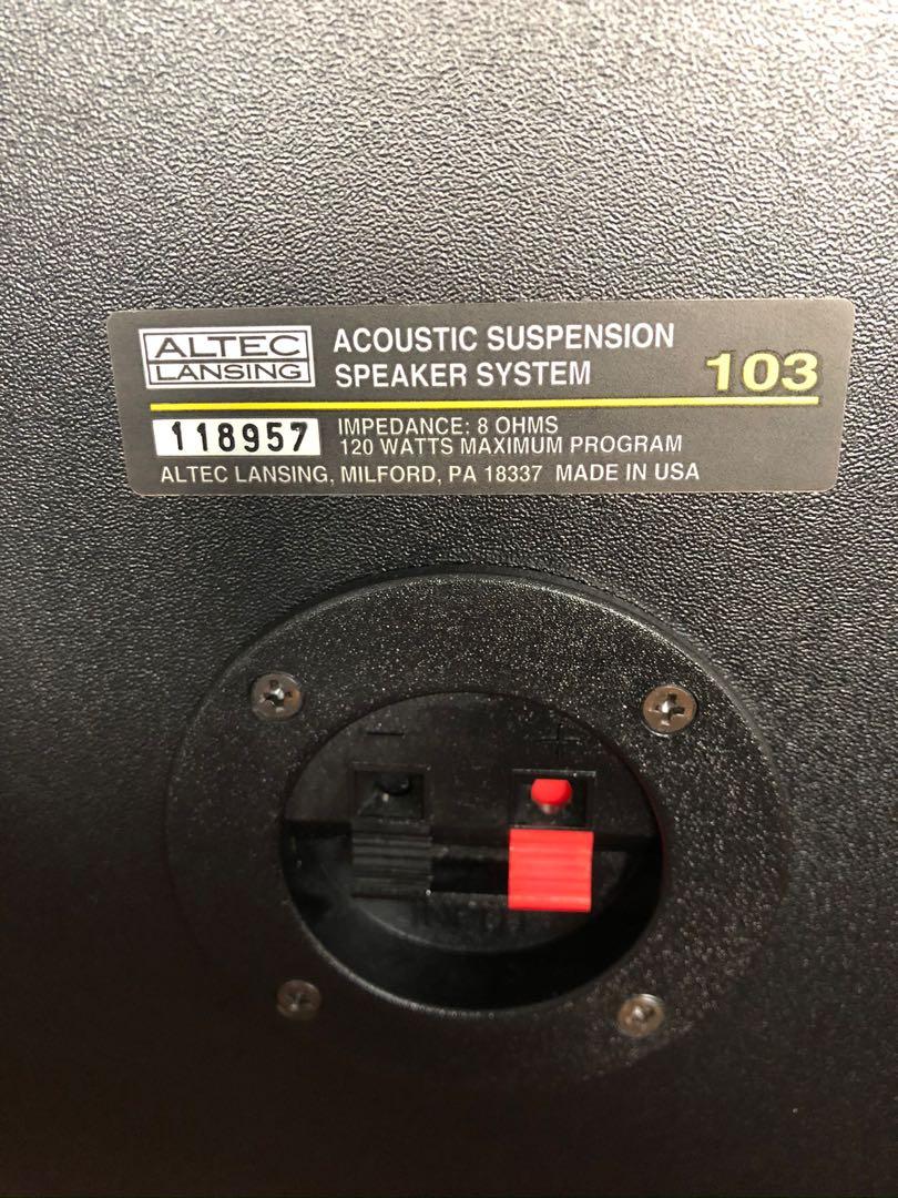 altec lansing 103