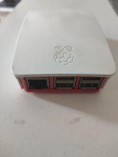 Raspberry pi 3 b with case