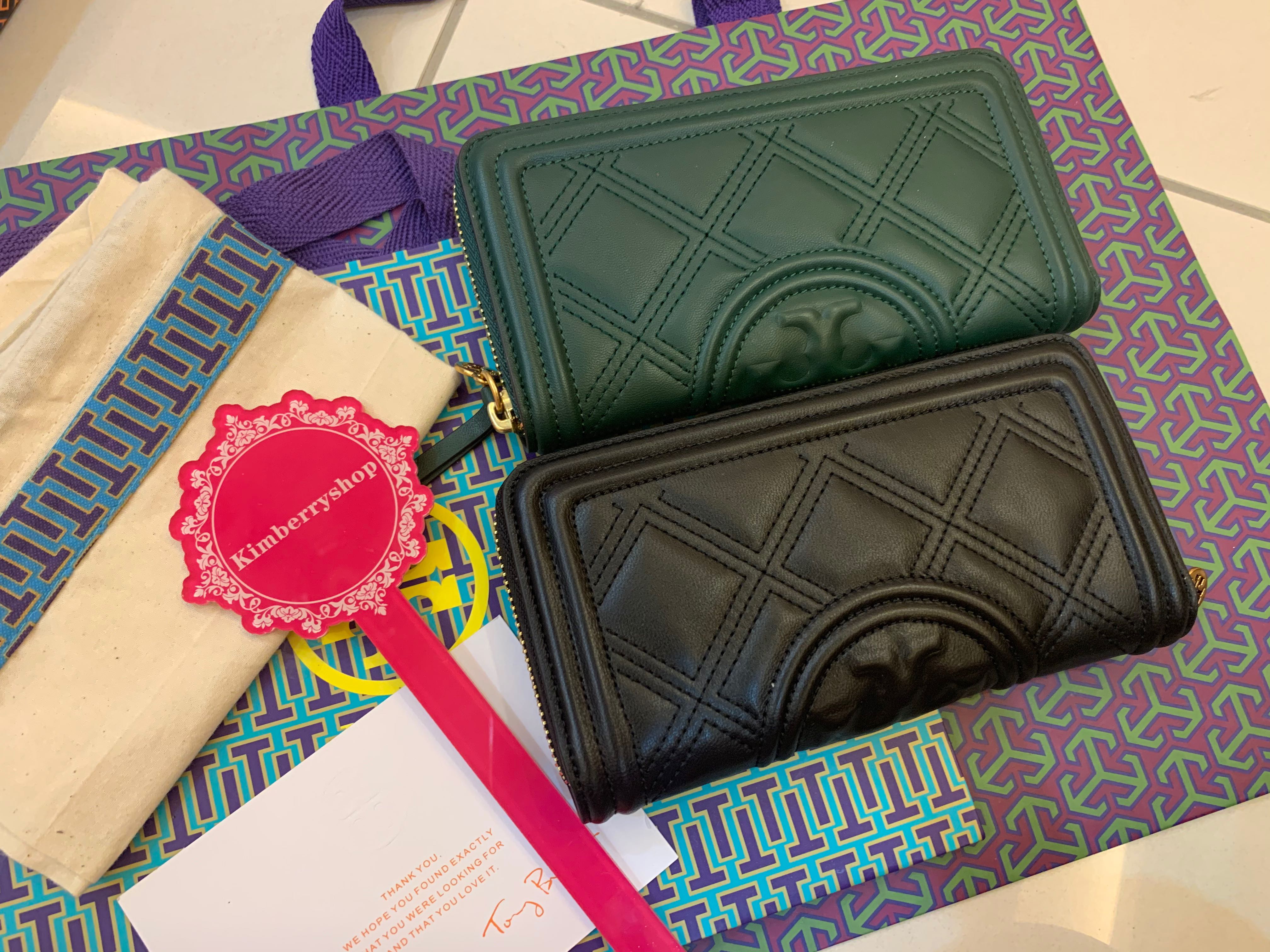tory burch fleming soft zip continental wallet
