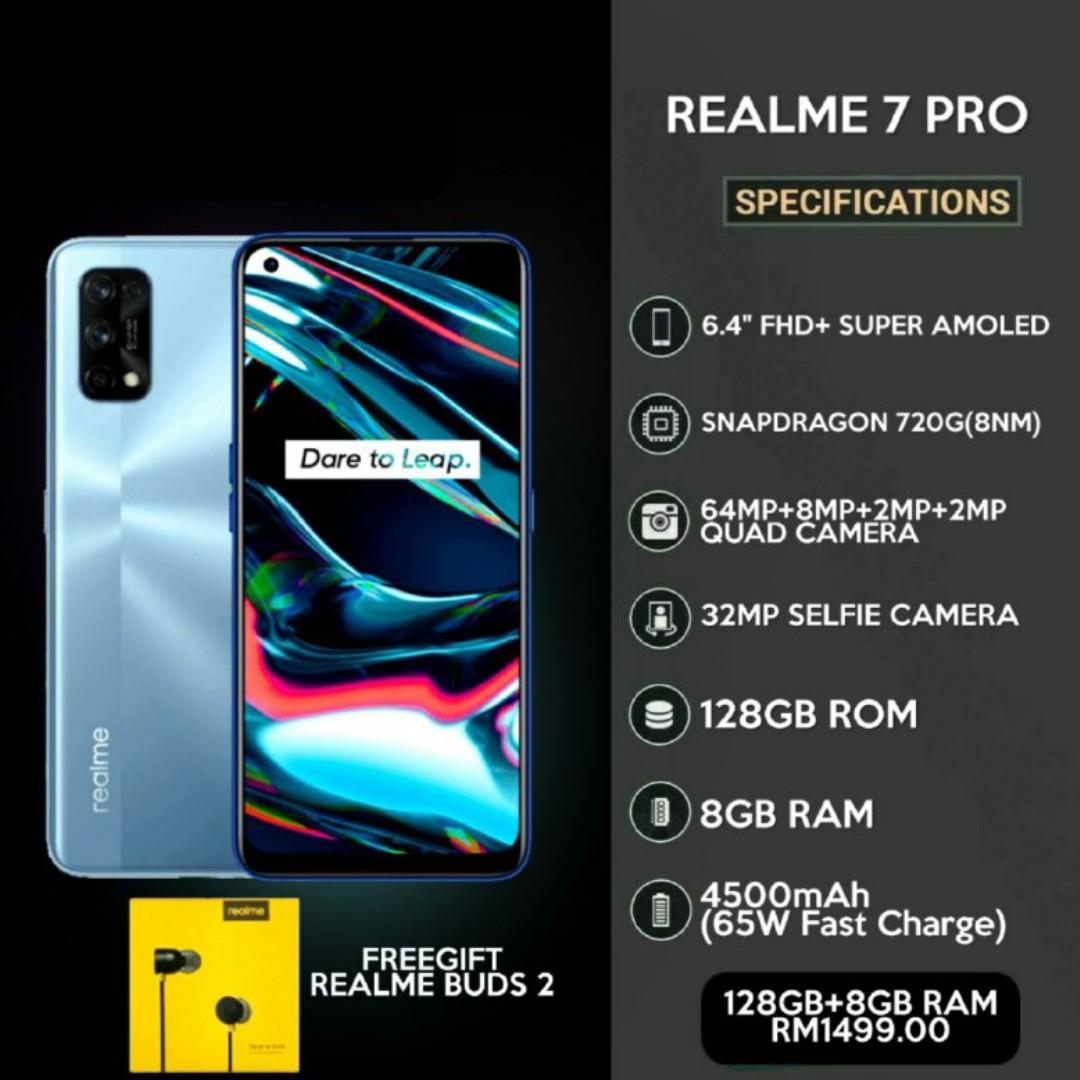 Realme 7 Pro Mobile Phones Tablets Android Phones Others On Carousell