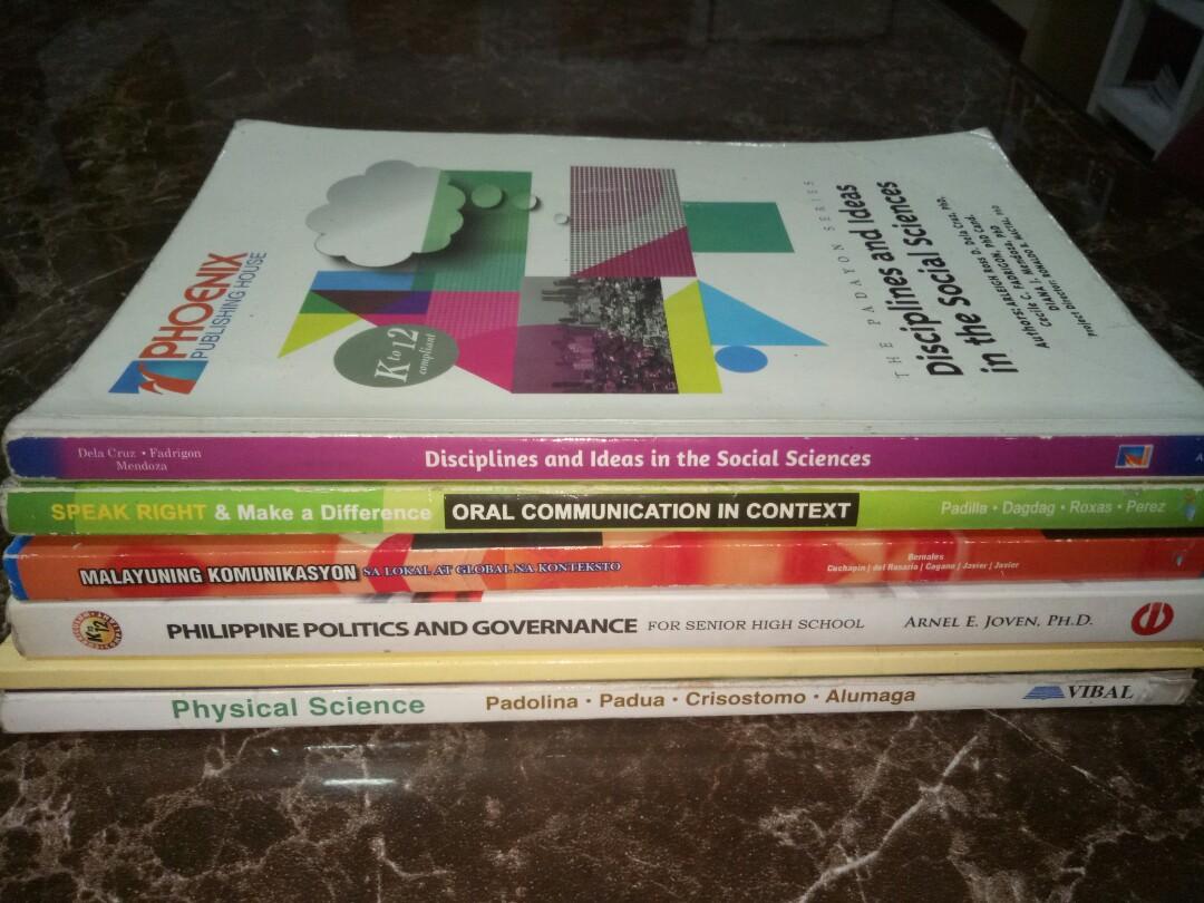 SENIOR HIGH SCHOOL (SHS) BOOKS FOR SALE, Hobbies & Toys, Books