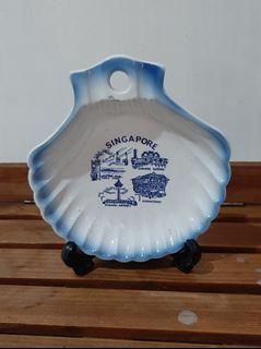 Singapore Deco Plate with stand