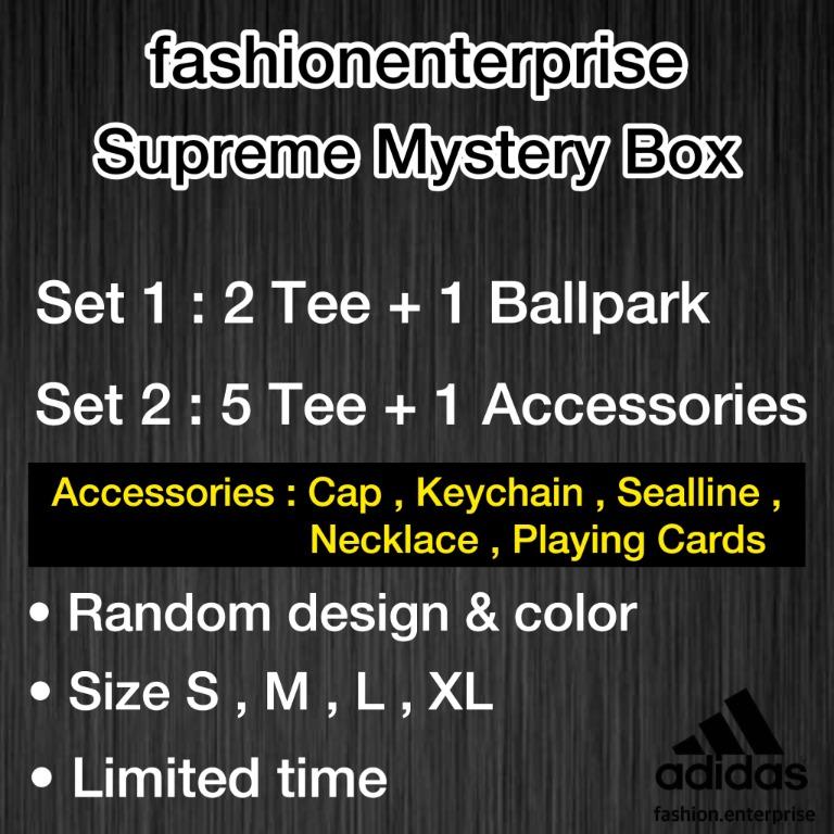 Supreme Mystery Box Men s Fashion Tops Sets Tshirts Polo