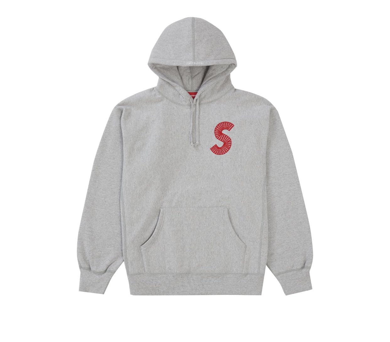 supreme s logo hoodie fw18