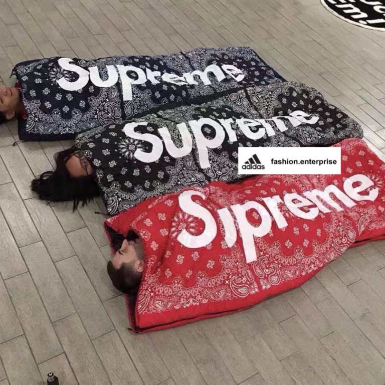 Supreme x The North Face FW14 Bandana Dolomite Sleeping Bag