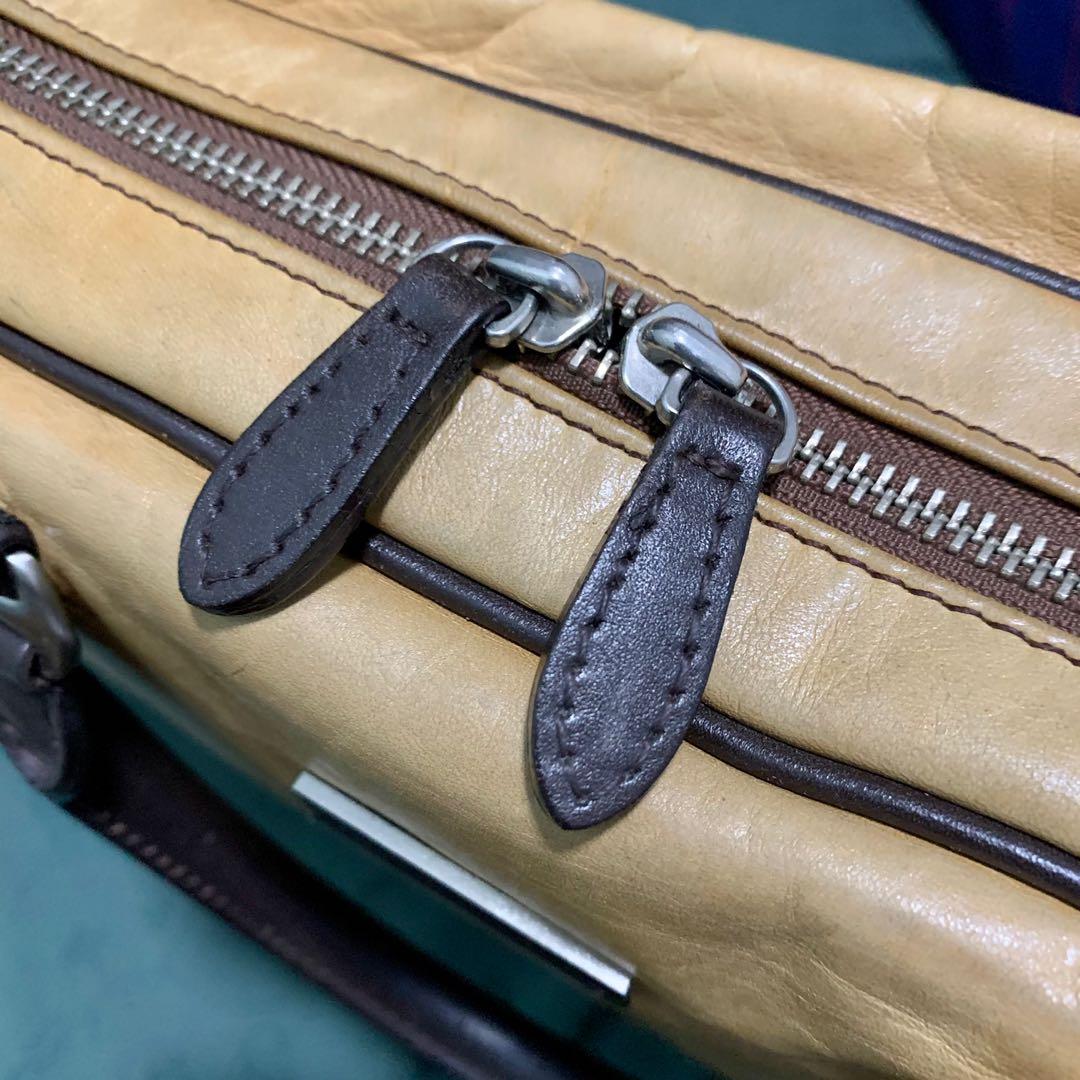 Takeo Kikuchi Leather Bag Men S Fashion Bags Briefcases On Carousell