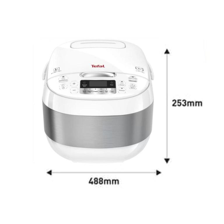 TEFAL RK7501 Delirice Compact Fuzzy Logic Spherical Rice Cooker 1L