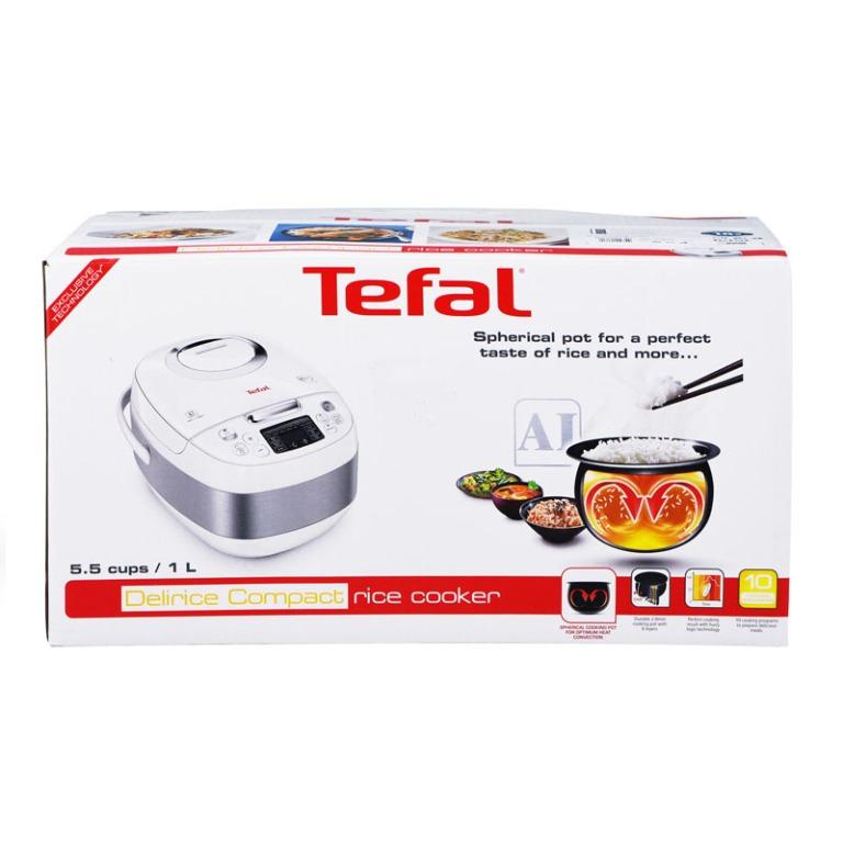TEFAL RK7501 Delirice Compact Fuzzy Logic Spherical Rice Cooker 1L
