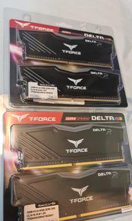 T-Force Delta RGB Ram 2 * 16 GB 32GB