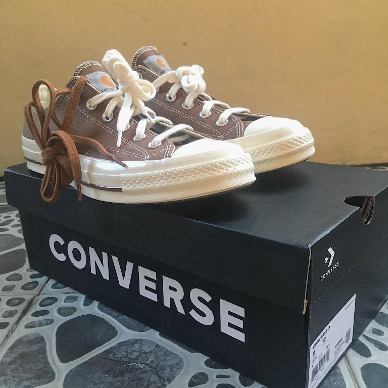 The Converse x Carhartt WIP Chuck 70, Men's Fashion, Footwear, Sneakers on  Carousell