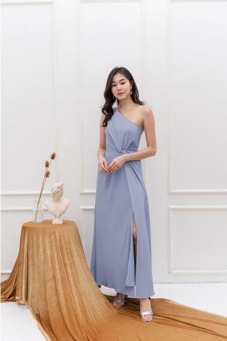 Blue best sale toga dress