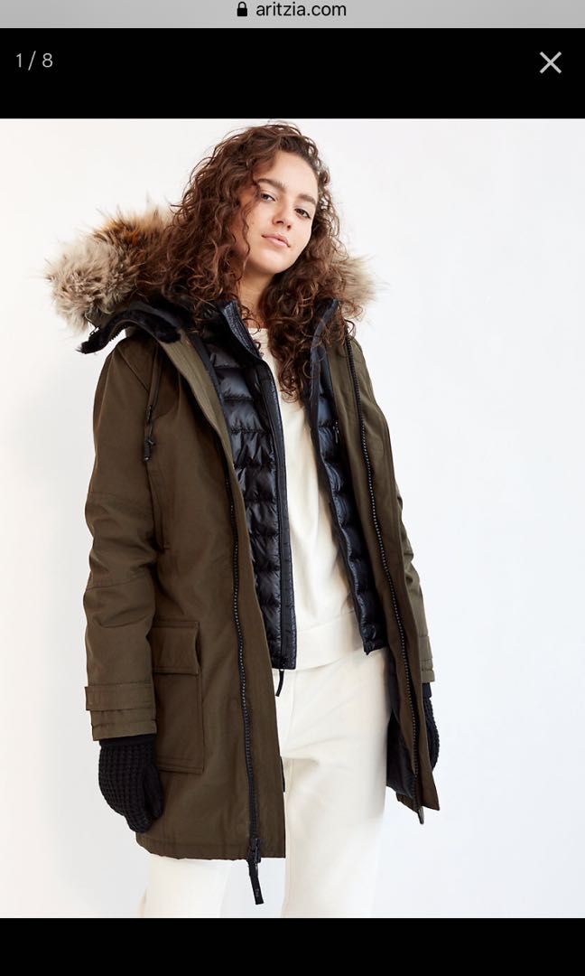 Tna shop long parka