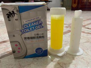 Toilet fragrance gel cleaner