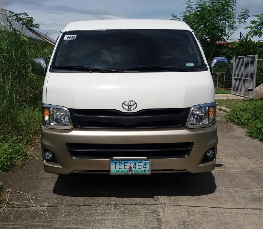 toyota hiace 8 seater for sale