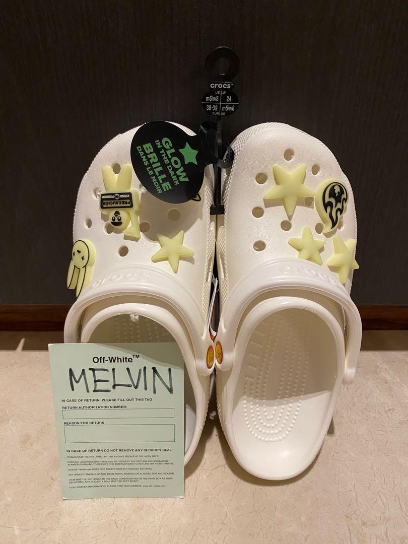 US6 Bad Bunny Crocs, Men's Fashion, Footwear, Flipflops and Slides on  Carousell