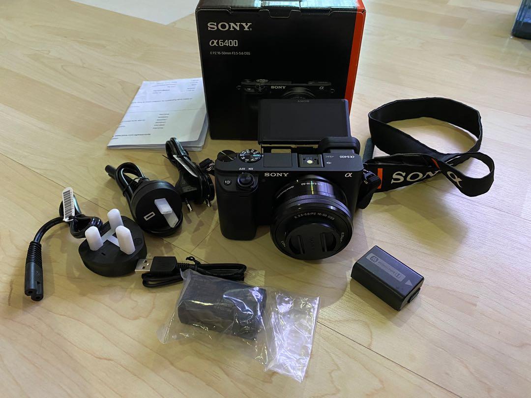 Used Sony a6400 Super New and low SC 1.2k shuttercounts
