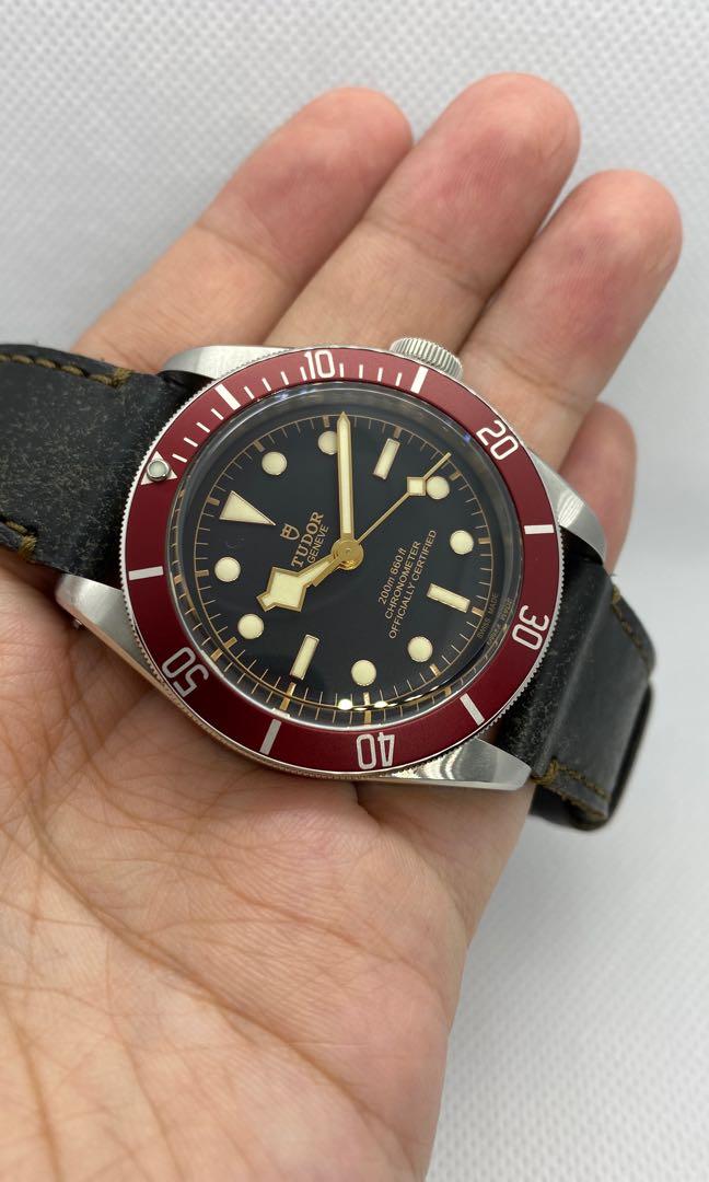 Used Tudor Heritage Black Bay Red Men s Fashion Watches