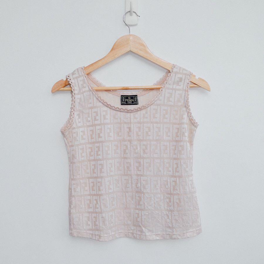 Vintage FENDI Zucca Top