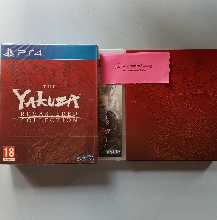 YAKUZA REMASTERED COLLECTION Day One Edition PS4 (R1) ENG, Video Gaming, Video Games, Carousell