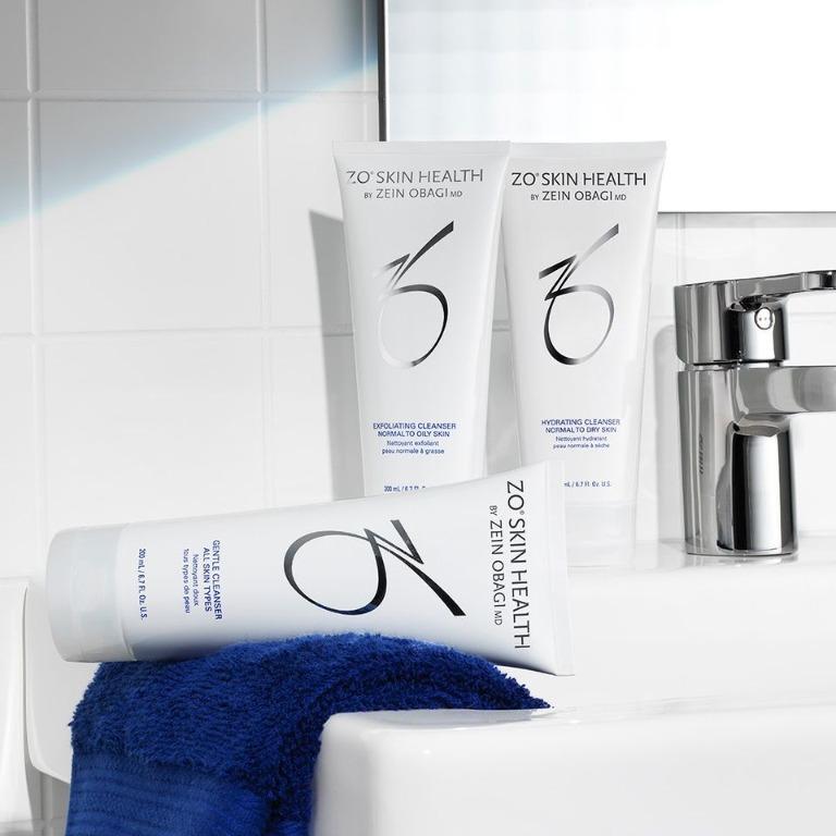 zo skin health exfoliating cleanser ingredients