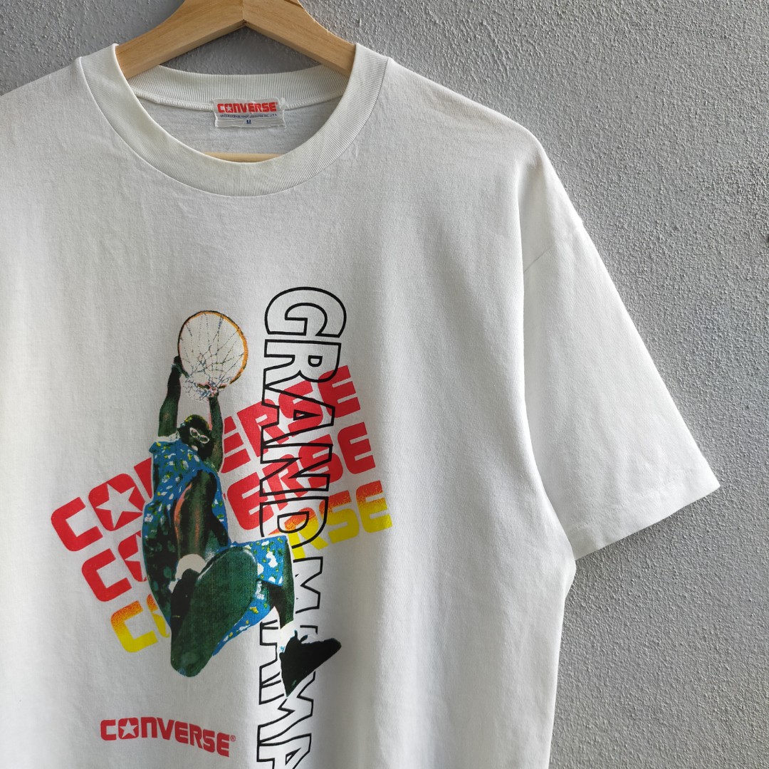 90s GrandMama Converse T Shirt Men s Fashion Tops Sets