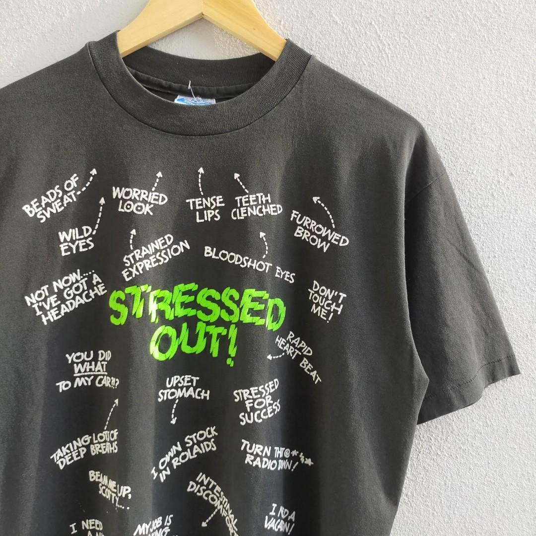 Stressed out online t shirt