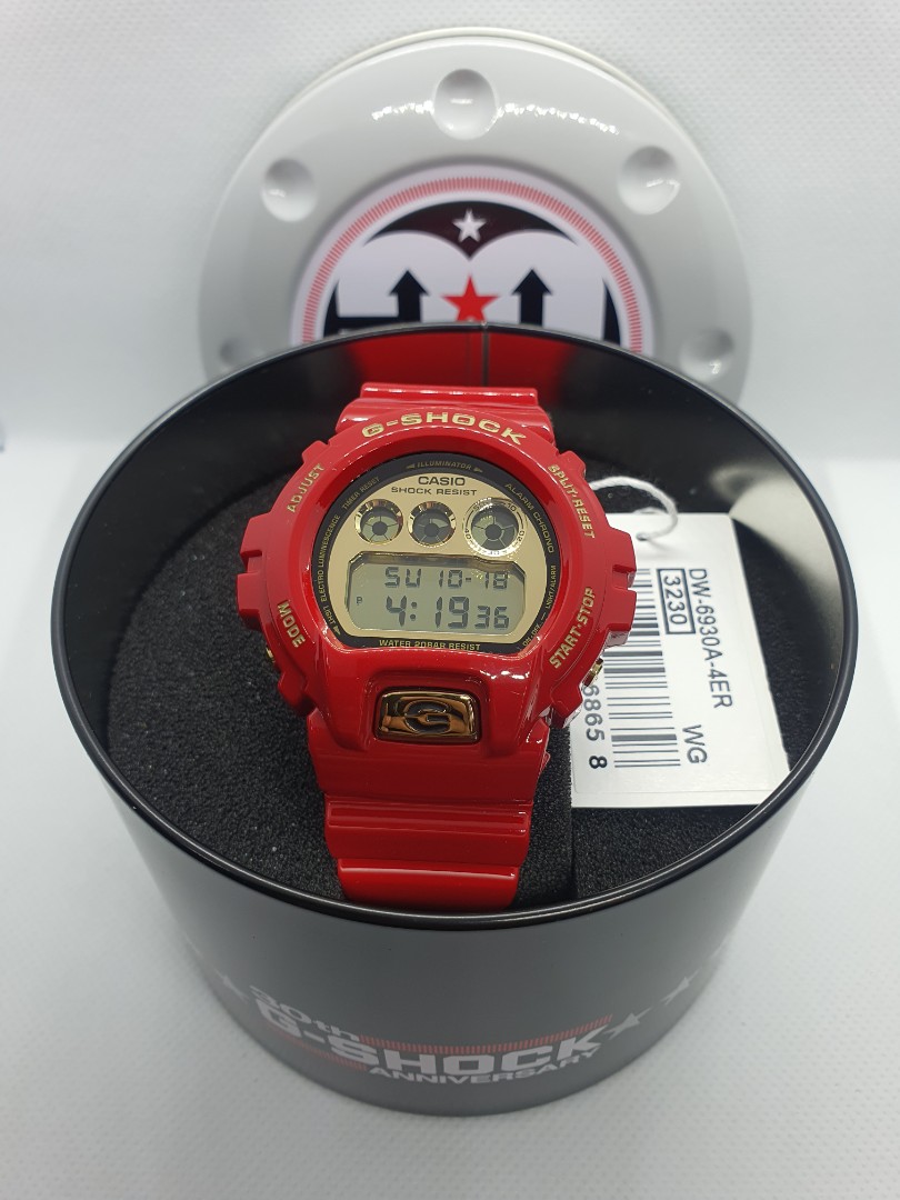 Red g shock limited edition best sale