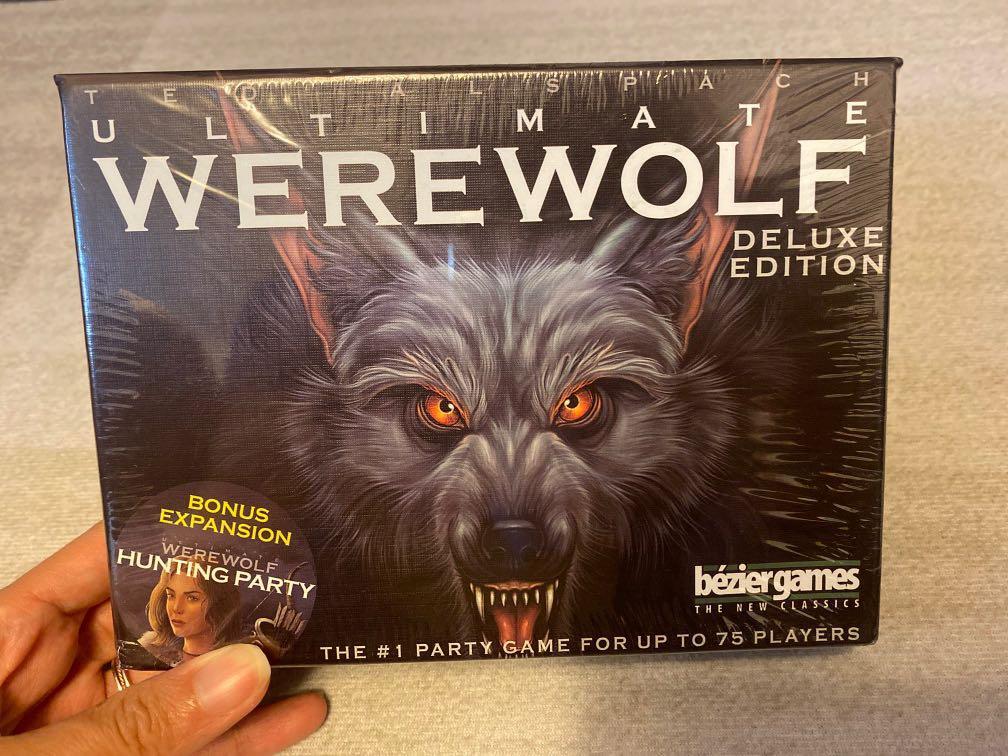 全新狼人殺 英文版 Werewolf Board Games English Version 桌遊派對遊戲 玩具 遊戲類 Board Games Cards Carousell