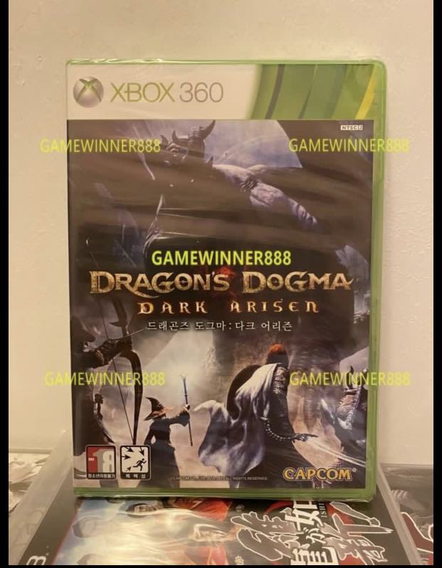 全新xbox 360遊戲龍族教義黑暗再臨龍之信條黑暗覺者dragons Dogma Dark Arisen 韓版全區碼英文版 遊戲機 遊戲機遊戲 Carousell