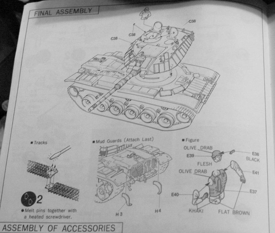 Academy -1367- 1/35-IDF- M60A1 -Blazer -with KMT-4 Mine Roller and  crew-M-300, 興趣及遊戲, 收藏品及紀念品, 明星周邊- Carousell