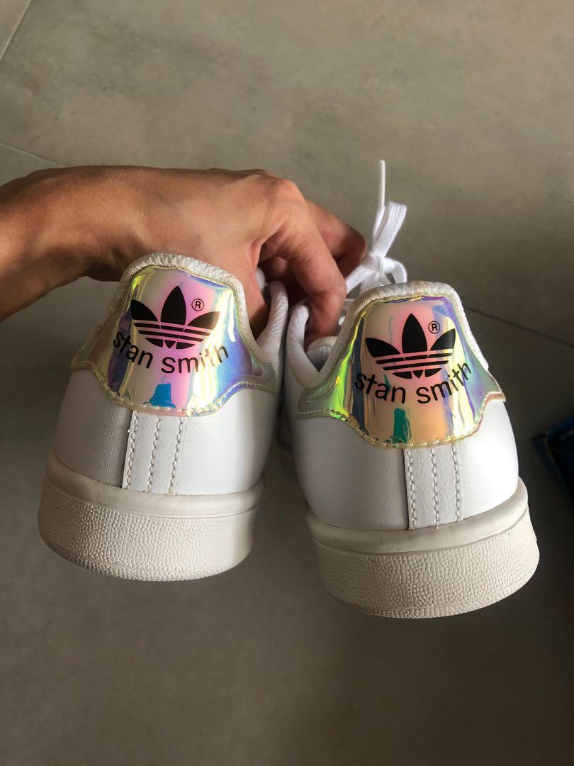 adidas originals stan smith mens silver