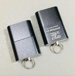 Alloy Mini USB MicroSD/TF Memory Card Reader/Adapter