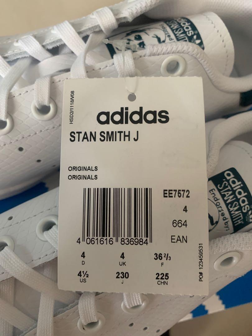 Bruin Wizard rol BNWT Adidas ORIGINALS Stan Smith Shoes Unisex White Sneaker EE7572  (Suitable for Womans-EU 36-37), Women's Fashion, Footwear, Sneakers on  Carousell