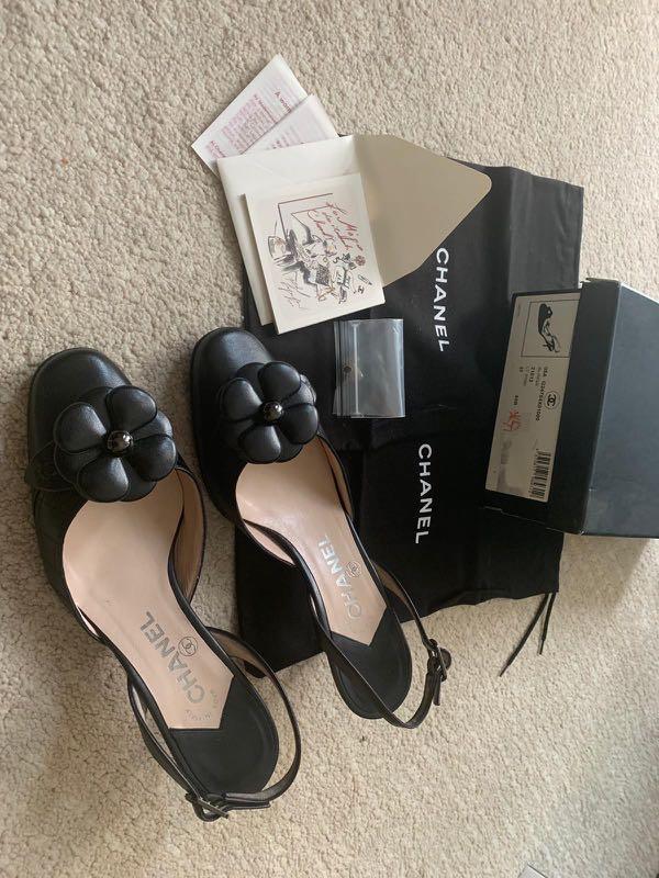 used chanel flats
