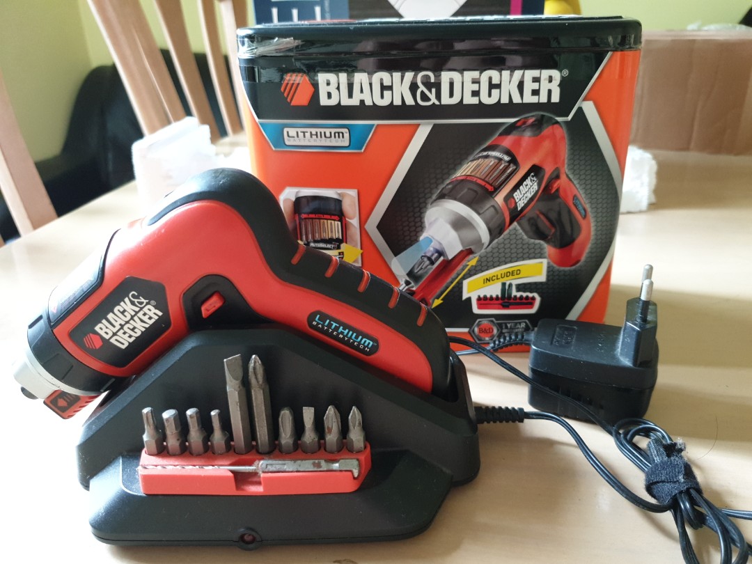 BLACK+DECKER LI4000 4V MAX Lithium SmartDriver Cordless Screwdriver 