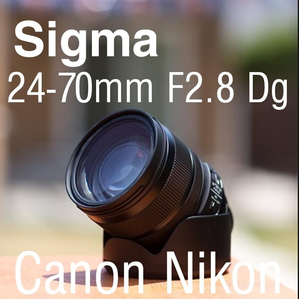 Bn Sigma 24 70mm F2 8 Dg Os Hsm Art Lens For Canon And Nikon Photography Cameras Mirrorless On Carousell