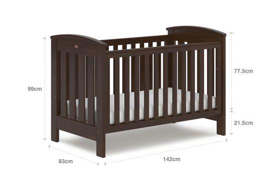 boori cot teething rail